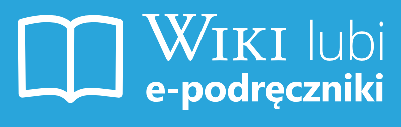 logo konkursu Wiki lub e-podręczniki